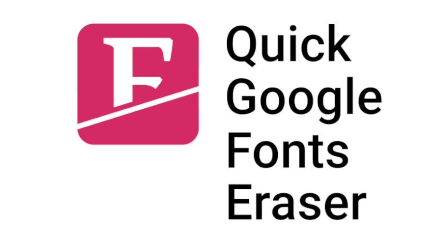 Quick Google Fonts Er