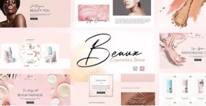 Beaux - Cosmetics Shop WordPress Theme