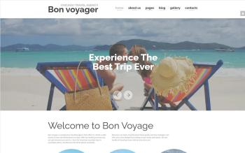 Bon Voyage - Travel Agency Vacation planning Responsive Joomla Template