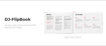 DJ-FlipBook - YOOTheme Pro Element