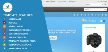 Ease Blend VirtueMart Template
