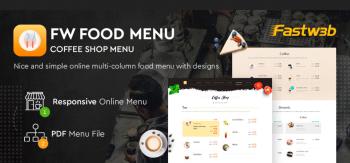 FW Food Menu Pro