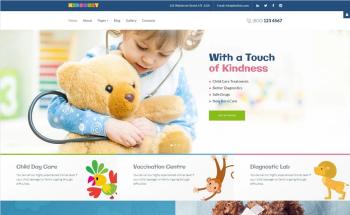 Kidsonet - Responsive Kids Medical Clinic Joomla Template