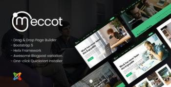 Meccot - Dynamic Coworking Space Joomla Templates