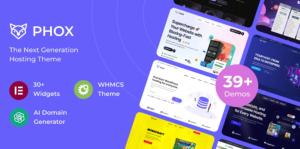 Phox - Hosting WordPress & WHMCS Theme