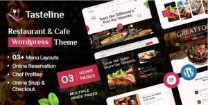 Tasteline - Restaurant & Cafe WordPress Theme